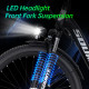 Electric Mountain Bike for Adults 26" Step-Thru Commuting Ebike for Men Women (Color: Black)