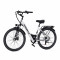 Electric Mountain Bike for Adults 26" Step-Thru Commuting Ebike for Men Women (Color: White)