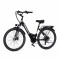 Electric Mountain Bike for Adults 26" Step-Thru Commuting Ebike for Men Women (Color: Black)
