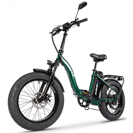 Souyme 48V500W13AH 20"x4.0 Fat Tire Folding Electric Bicycle ( Model: S128 )