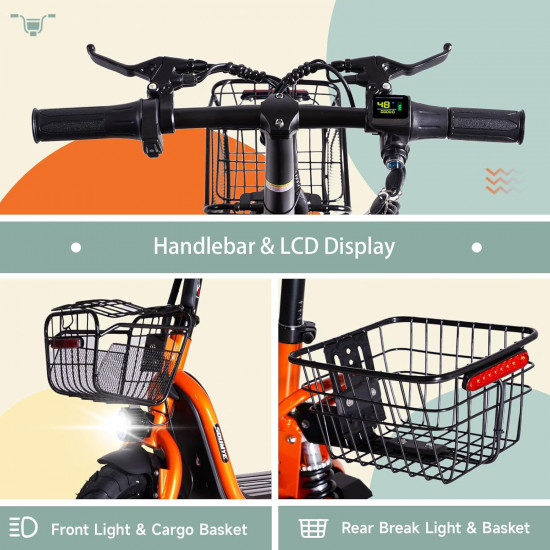 Soumye 48V 500W 13AH 10" Scooter (Model: S162) Soumye 48V 500W 13AH 10" Scooter (Model: S162)