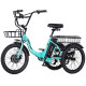 Soumye 36V 350W10.4AH 14"x1.75 Folding Electric Tricycle ( Model: S186 )