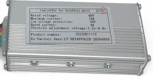 48V Controller For S126, S128 500W 20x4.0 Folding Bike (-30)
