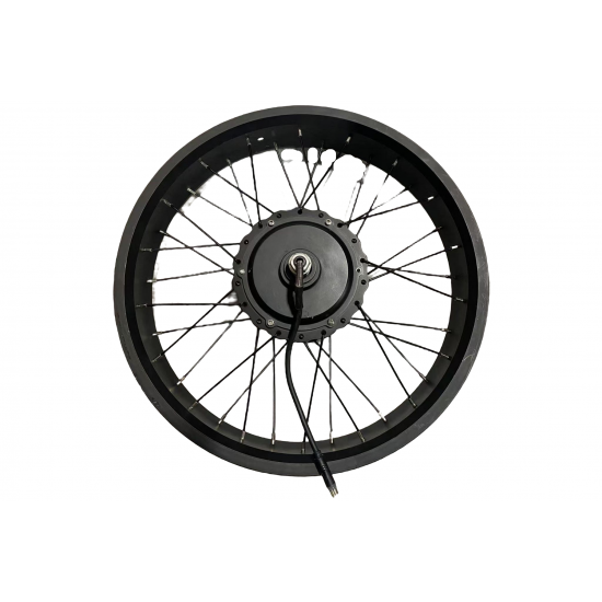 Back wheel for 20" fat tire 500W folding bike