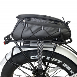 Soumye Rear Bike Rack Bag Waterproof Bicycle Ebike Saddle Bag