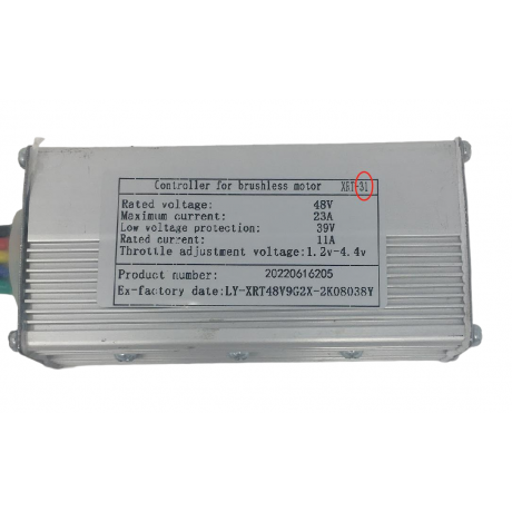 48V Controller For 750W 20x4.0 Folding Bike (-31)